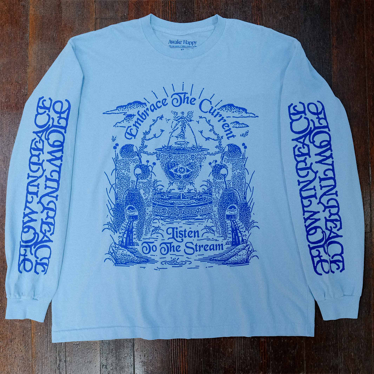 【Paragraph】22SS★ Happy Feeling Long Sleeve T-shirt (No.9) Paragraph(パラグラフ) - 22ss Happy Feeling Long Sleeve T