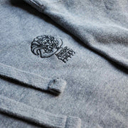 The Rhythm Of Silence Hoodie Detail - #color_carbon-grey