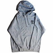 The Rhythm Of Silence Hoodie Front - #color_carbon-grey