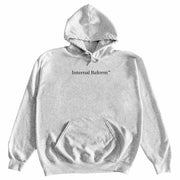 Internal Reform Hoodie Front by awake happy connor tomates graphic butterflys person one must quiet the outside to learn from the inside water droplet puzzle face - #color_sport-grey
