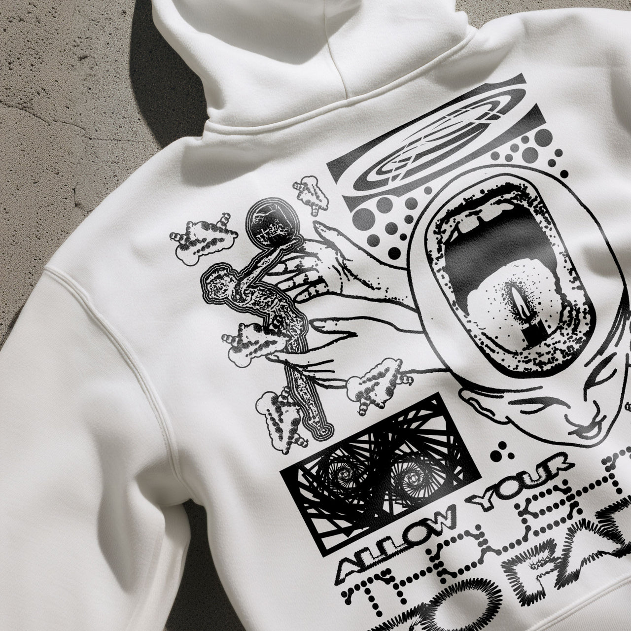 Allow Your Thoughts To Fade Hoodie