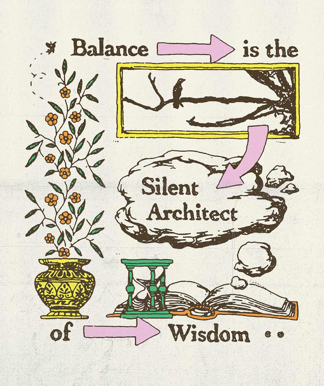 Balance Is The Silent Architect Hoodie