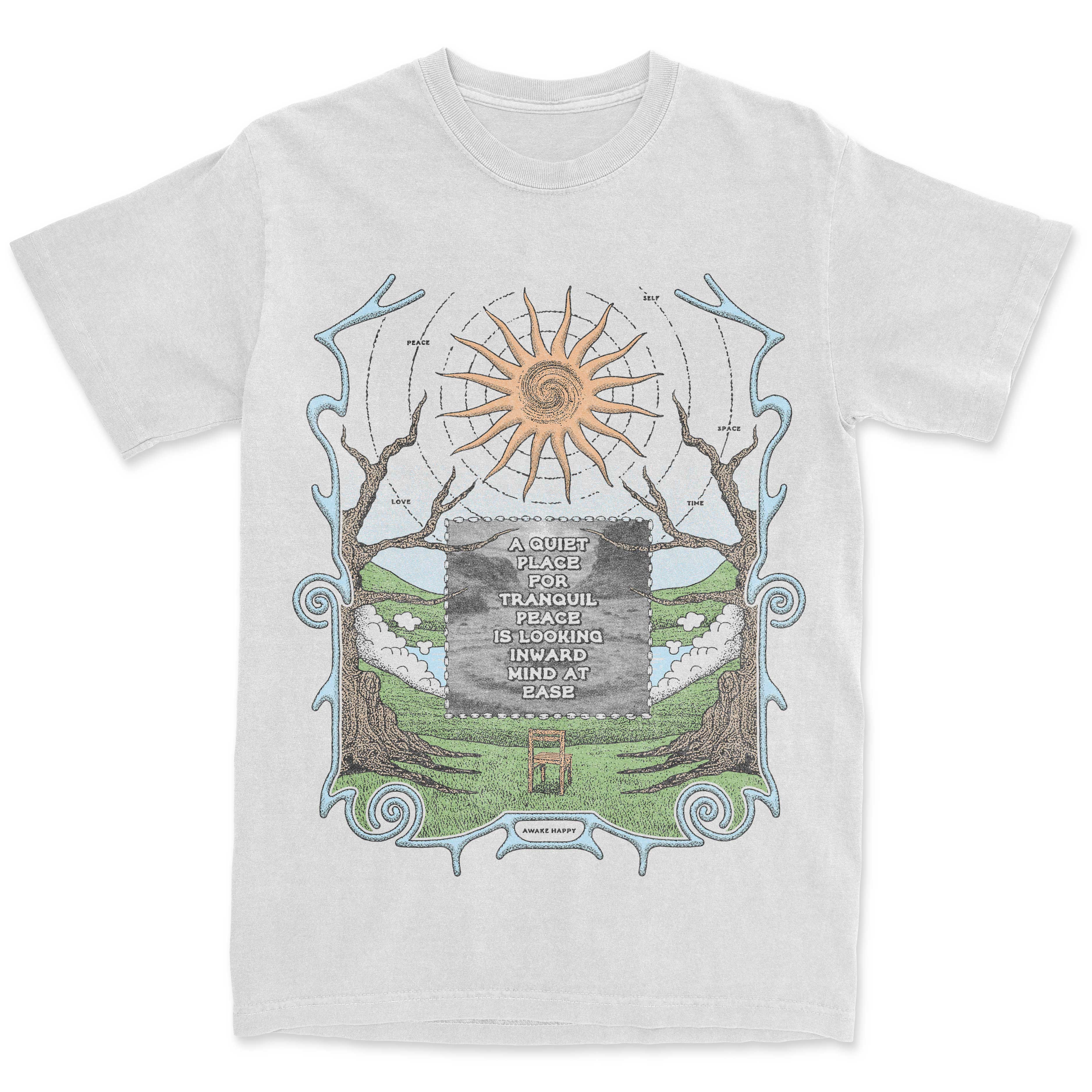Mind At Ease Tee – Awake Happy