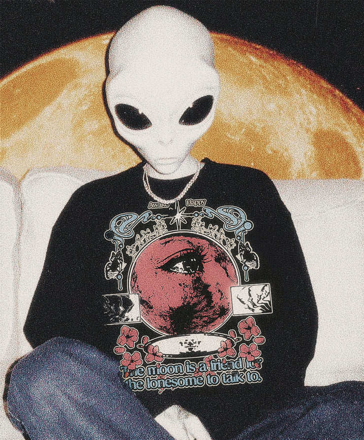 The Moon Is A Friend Limited Edition Sweatshirt