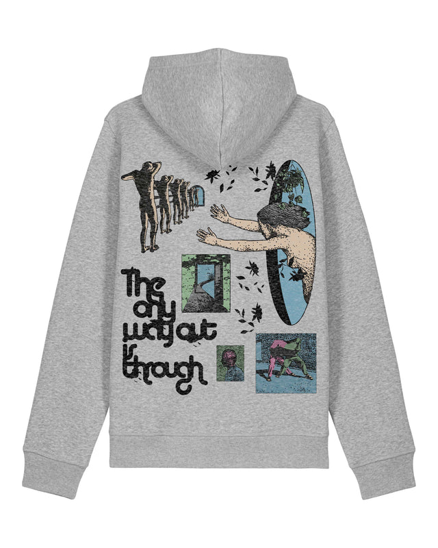 The Only Way Out is Through Hoodie