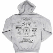 The Eternal Now Hoodie in Sport Grey - Back Graphic - #color_sport-grey