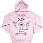 The Eternal Now Hoodie in Light Pink - Back Graphic - #color_light-pink
