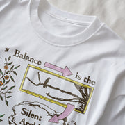 Balance Is The Silent Architect Tee