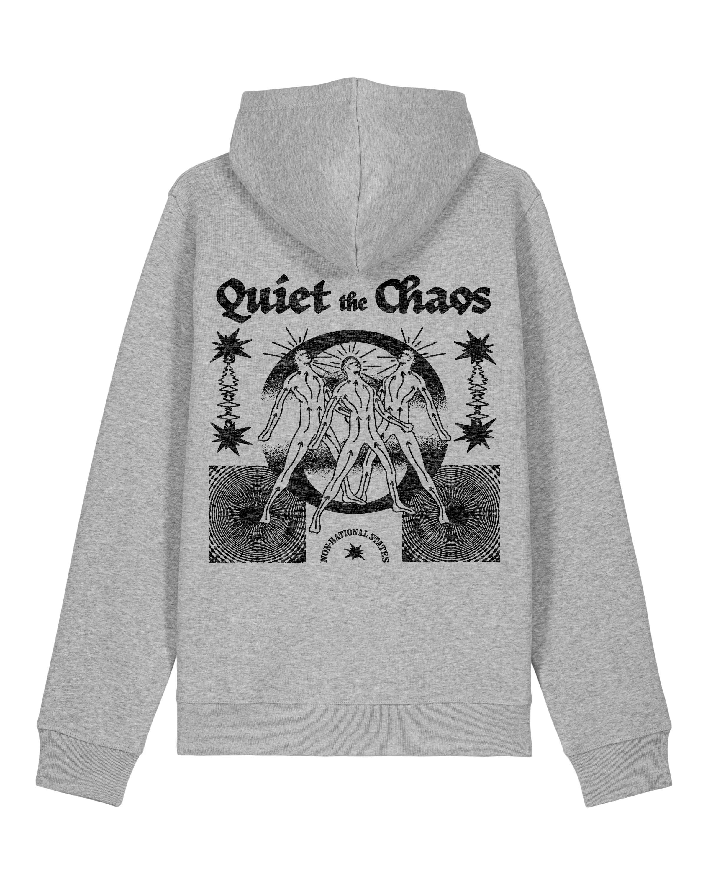Quiet The Chaos Hoodie | Spiritual Streetwear Hoodies – Awake Happy