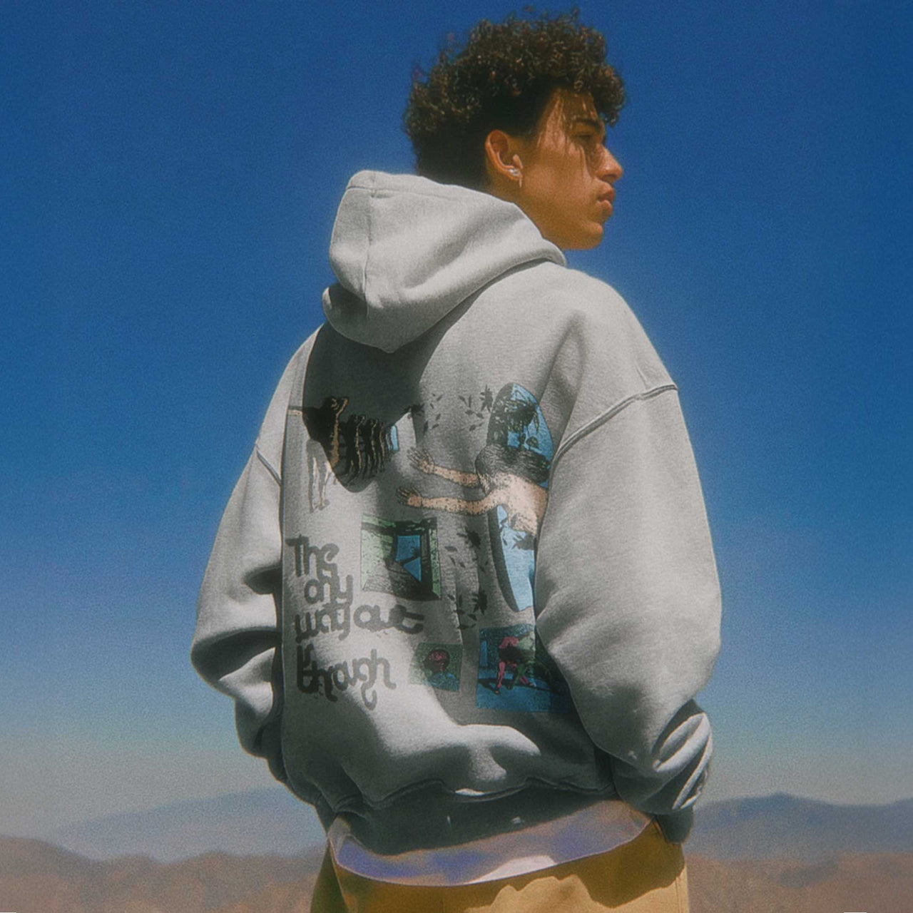 The Only Way Out is Through Hoodie