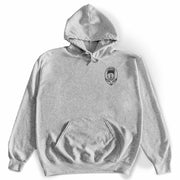 Allow Thoughts To Fade Hoodie Front by Awake Happy - artist dean montecillo unowneddreams devon meadows unisex mens womens  #color_sport-grey