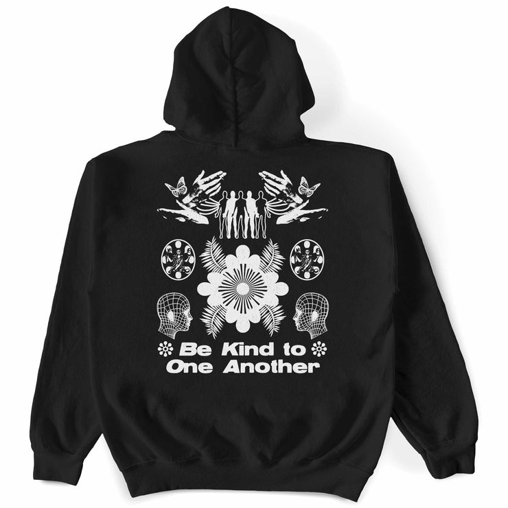 Be Kind To One Another Back by Awake Happy - artist dean montecillo unowneddreams devon meadows unisex mens womens 