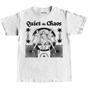 Quiet The Chaos T-shirt by Awake Happy - Design by Dean Monticello unowneddreams and Devon Meadows - energy non rational states abstract #style_classic-heavy-tee