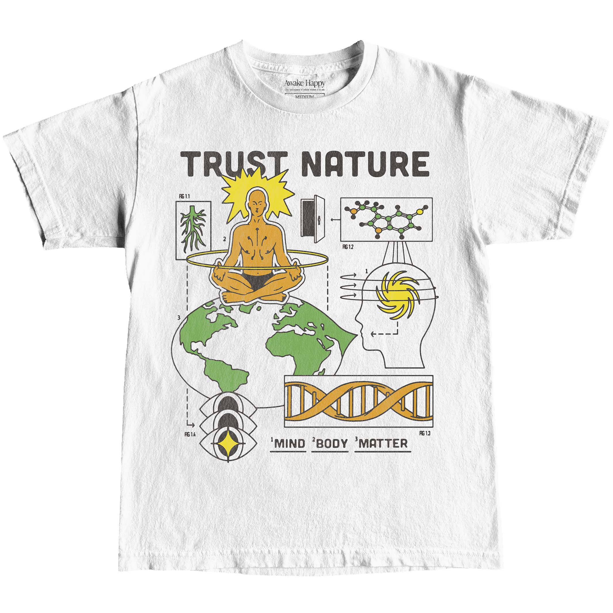 Trust Nature Tee – Awake Happy
